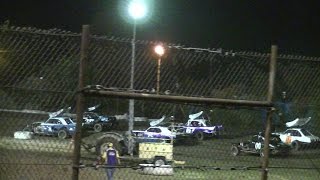 preview picture of video 'Merced Speedway Valley Sportsman Heat & Main Event 9-13-14'