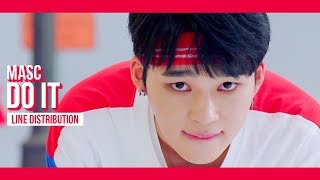 MASC - Do It Line Distribution (Color Coded) | 마스크 - 다해