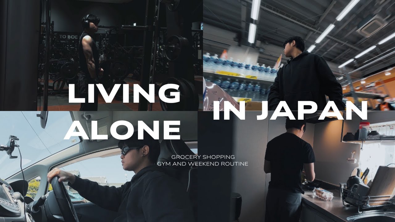 Grocery & Gym: Japan Living Alone Vlog l Ken Masami
