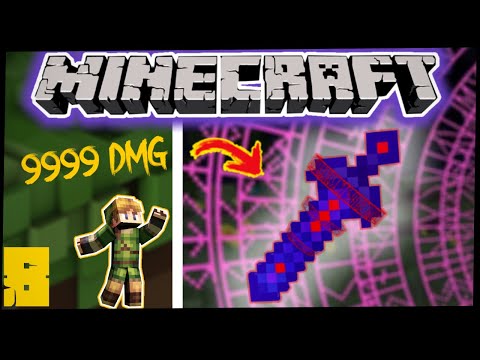 COMO FAZER A ESPADA CORROMPIDA MORGAN DO MAHOU TSUKAI - MINECRAFT SURVIVAL COM MODS #8