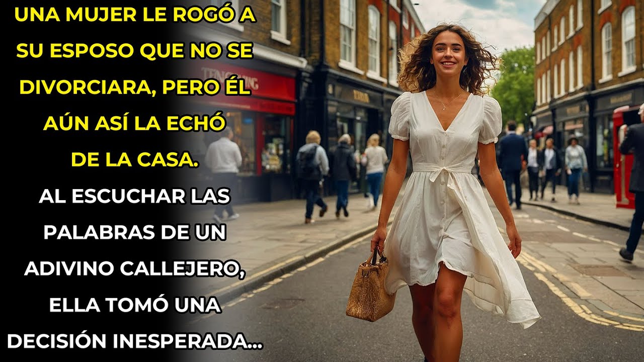 LA JOVEN ESPOSA SUPLICÓ A SU ESPOSO QUE NO SE DIVORCIARA, PERO CUANDO SE ENCONTRÓ CON UNA PERSONA...