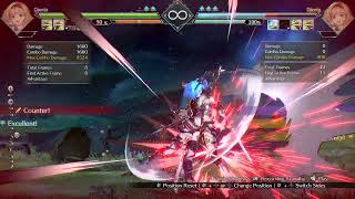 Djeeta fullscreen carry crouch confirm into 214.U dp punish corner bombo.