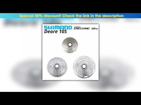 Flash Sale Shimano Deore 10 Speed Bike Cassette M6000 M4100 HG50 CS-M4100 10S 10V SLX XT MTB Mounta