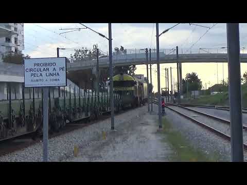 Medway 4717+1907 com comboio internacional Nº47846