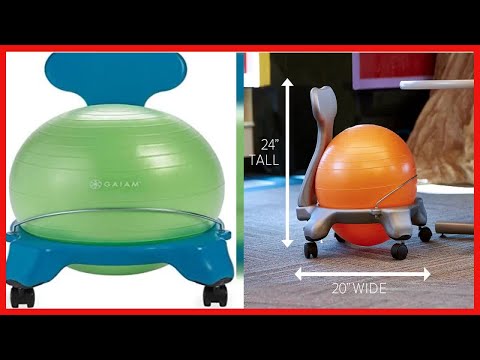 Great product -  Gaiam Kids Balance Ball Chair - Classic Children's Stability Ball Chair