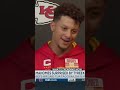 Patrick Mahomes was SURPRISED by Tyreek Hill's comments? #shorts