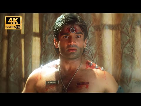 Vinashak (1998) Movie Best Scene | Suniel Shetty, Raveena Tandon | Action Scene | Hindi Movie