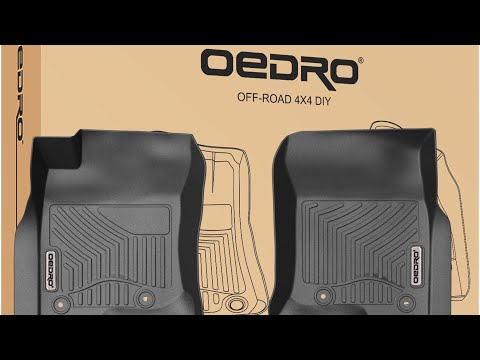 Toyota 4Runner WeatherTech vs OEDRO floor mats