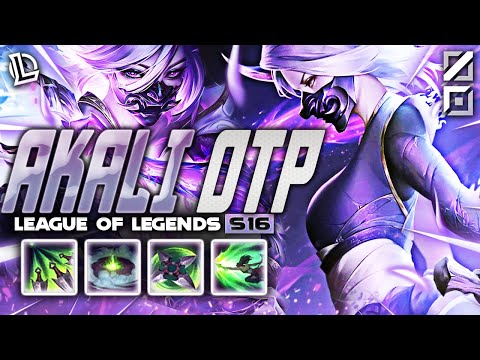 AKALI MONTAGE #53 - AKALI OTP | Ez LoL Plays