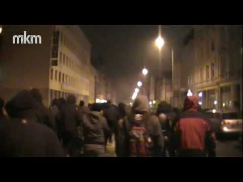 Rostock - Sponti gegen die Räumung der Liebig 14