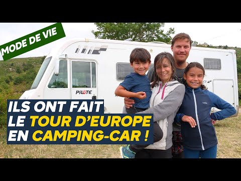 Ils ont tout quitté pour vivre en famille dans un camping-car !