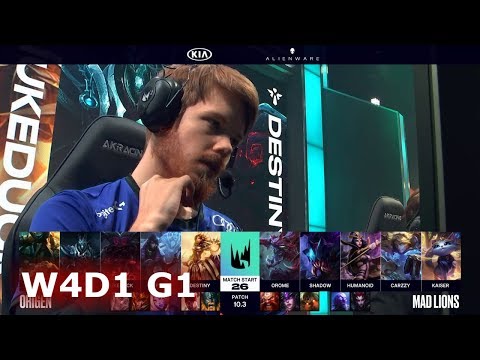 Origen vs Mad Lions | Week 4 Day 1 S10 LEC Spring 2020 | OG vs MAD W4D1