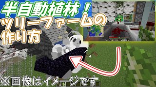 【木材ザックザク！】バグなしで破壊まで自動でやってくれるツリーファーム、ついに完成！　サイコクラ＃２７【ゆっくり実況】