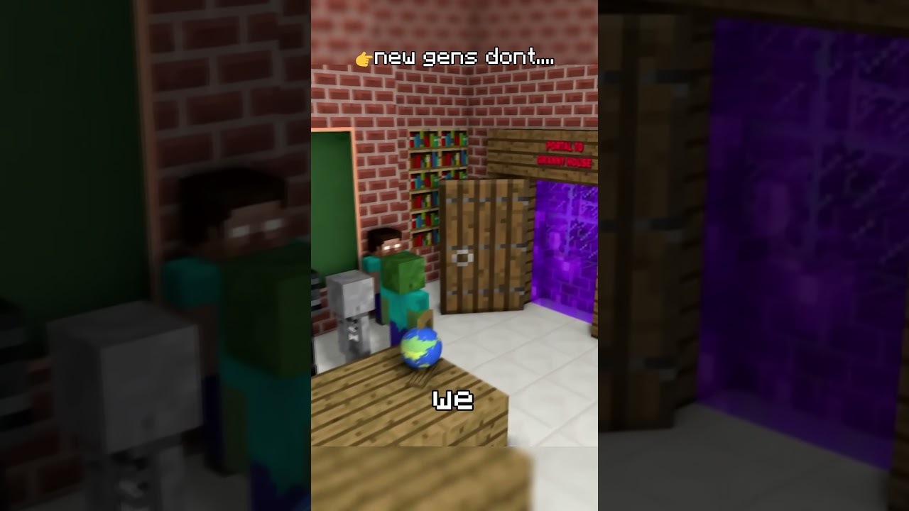 ONLY OGS REMEMBER MONSTER SCHOOL !  #minecraft #shorts #nostalgia