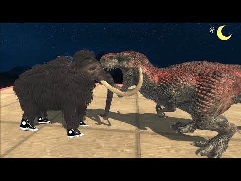 Prehistoric Mammals vs Carnivore Dinosaurs Animal Revolt Battle Simulator