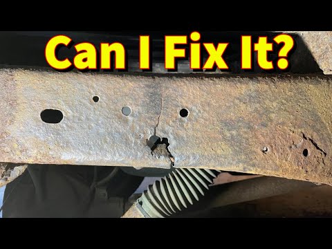 CRACKED FRAME REPAIR - DOA '94 GMG Sierra K1500