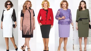 Most beautiful and gorgeous plus size mother of the bride dress/latest outfit/party wear dress 2025