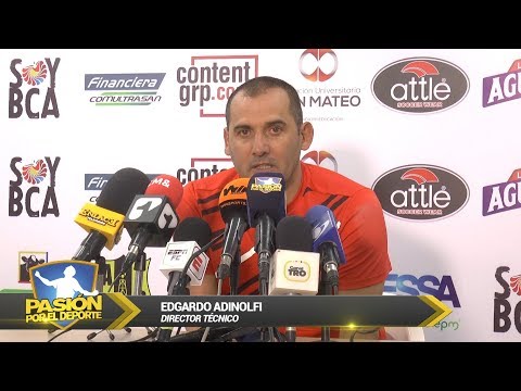 RUEDA DE PRENSA EDGARDO ADINOLFI; AT SANTA FE EN BARRANCABERMEJA