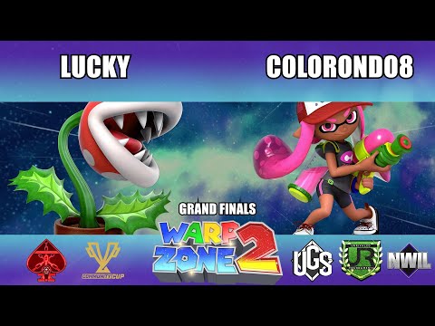 Warp Zone 2 - Grand Finals - Lucky(Piranha Plant) Vs. Colorondo8(Inkling)