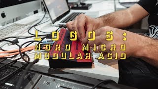 Video thumbnail for Signal Path: Logos – Nord Micro Modular acid by 180 Fact