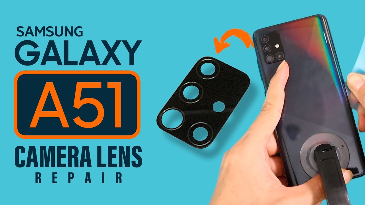 Samsung Galaxy A51 Camera Lens Glass Replacement