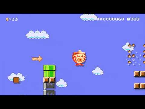SMB2 15問テスト by ヤッシー 一SUPER MARIO MAKER一 No Commentary 1AK