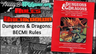 Dungeons & Dragons: BECMI | Rules Breakdown