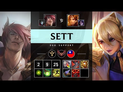 Sett Support vs Leona - TW Grandmaster Patch 25.19