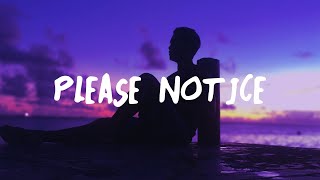 Please Notice Music Video