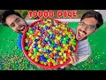 Rolling 10000 Dice 🎲 at Once | कितनी बार 6 नंबर आएगा? Math Failed😱