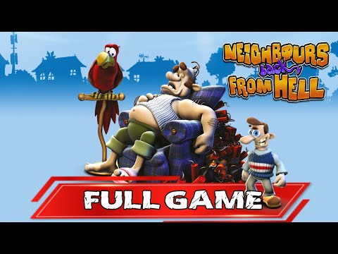 Neighbours Back From Hell Longplay Full Game Walkthrough ALL Levels 100%