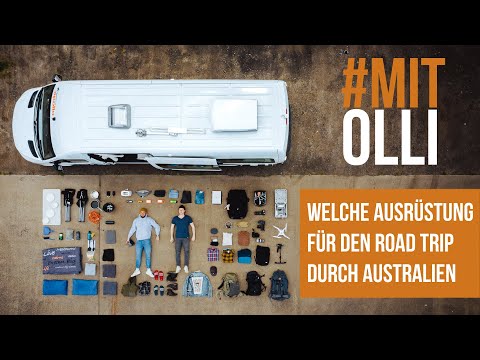 Mit Olli & TUI Camper durch Australien | Ausrüstung für den Road Trip packen
