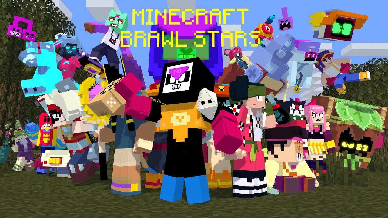 Brawl Stars & Minecraft Compilation 3