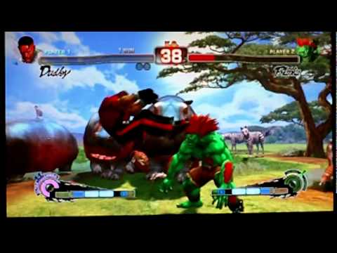 Champaign Ranbat 2.0 - Humbag (Dudley) vs Tuboware (Adon, Blanka) Winners Finals SSF4