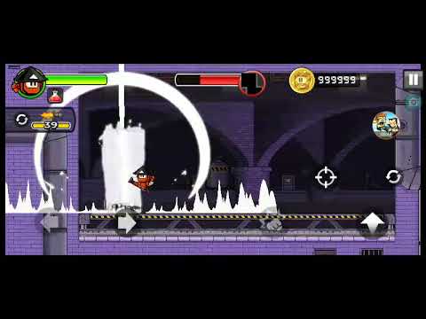 Dan The Man Ninja Rebel vs Dark Manster