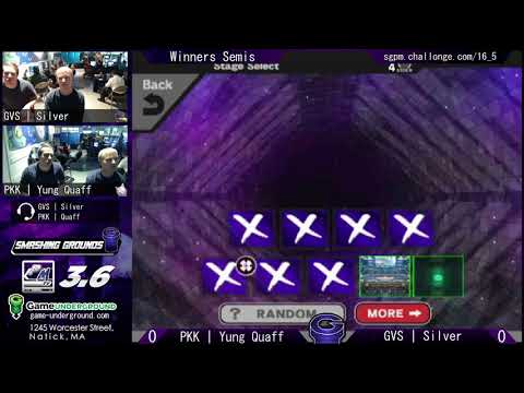 SG at GU 16.5 WS - PKK | Yung Quaff (Mewtwo) vs. GVS | Silver (Falco)