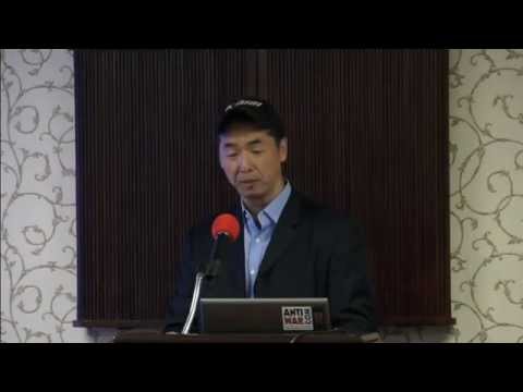 Mr. Justin Moon speaking at PANDA Presentation