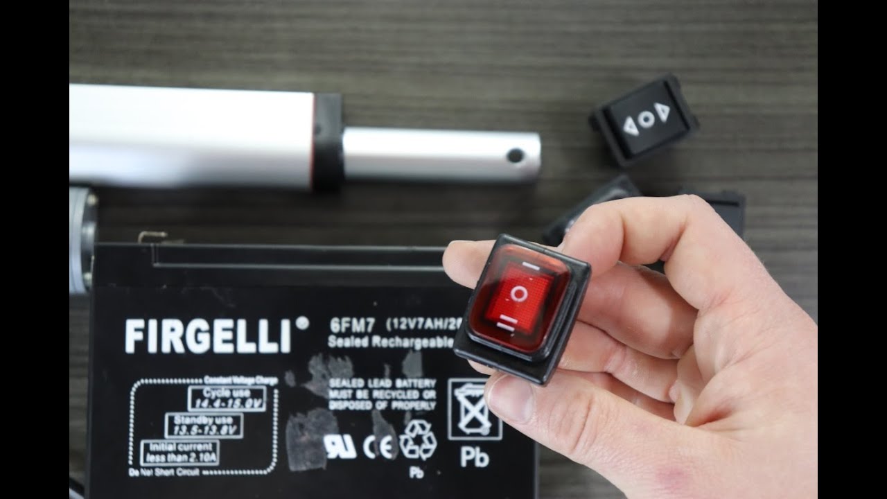 How to use rocker switches to control linear actuators - How Linear Actuator switches work