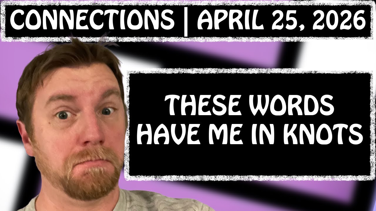 It was hiding right in plain sight! | Connections #1049 (April 25 2026)