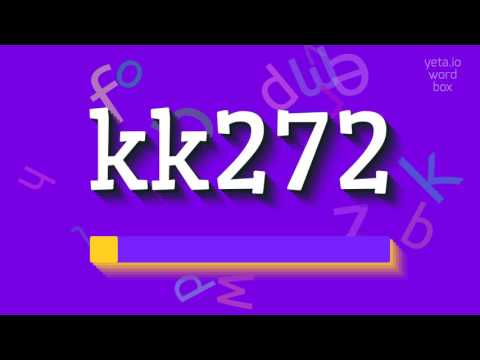 How to say "kk272"! (High Quality Voices)