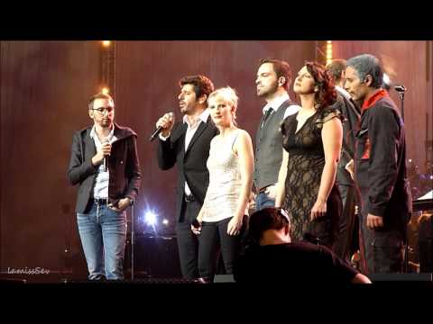 Christophe Willem, Patrick Fiori & 2000 Choristes - Hymne à l'amour @ Lorraine de Choeur - 09.11.13