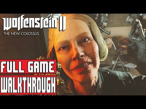 WOLFENSTEIN 2 THE NEW COLOSSUS Gameplay Walkthrough Part 1 FULL GAME No Commentary