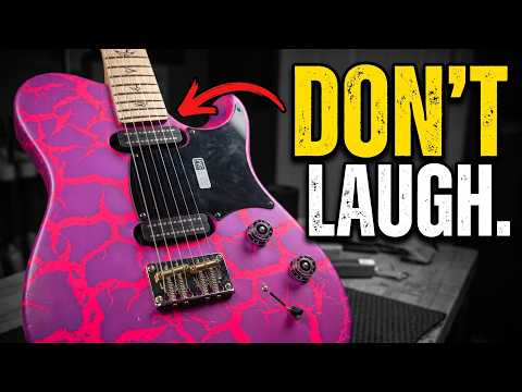 PRS NF 53 Satin "Sprayers Choice" RARE Pink Crackle image 16