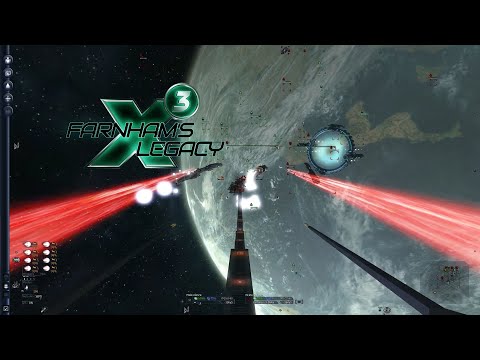 X3 Farnham's Legacy - 1 Battleship with Fighters vs 3 Carriers with Fighters