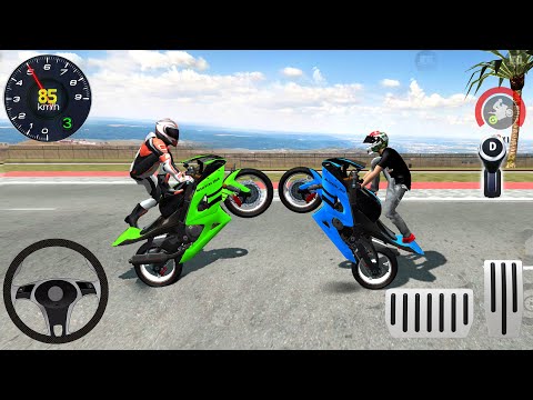 Racing Xtreme Motorbikes stunts Driving - Impossible Motorcycle Stunt #1 - Android gameplay FHD