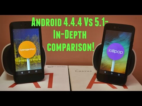 Android 5.1.1 vs 4.4.4- In-Depth Comparison!