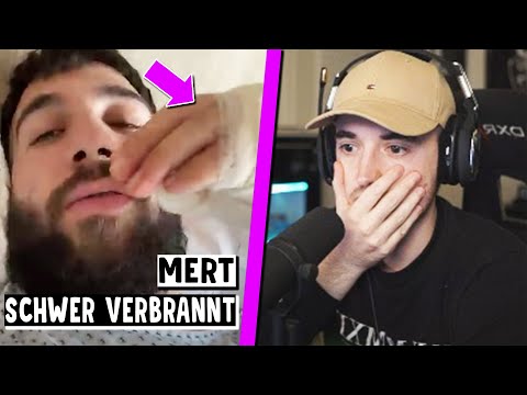 Marcel reagiert auf Mert's Hausbrand & Operation 😲