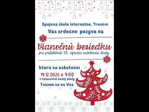 Vianočná besiedka 2025