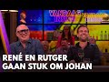 René en Rutger Castricum gaan stuk om vraag van Johan aan Chris | VANDAAG INSIDE