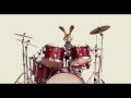 Bunny Playing Drums